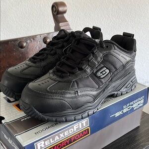 Skechers Black Athletic Shoes with Memory Foam